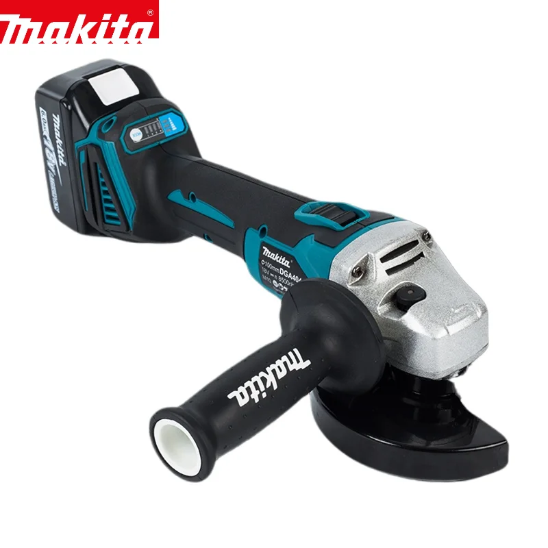 Makita DGA404 18V 125/100mm Brushless Lithium Electric Angle Grinder Rechargeable Cutting Machine High Power Polishing Machine-2