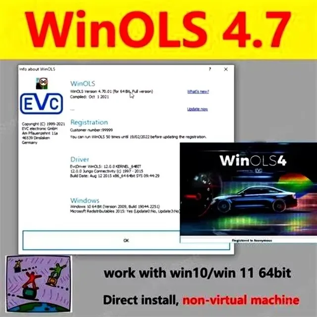 DPF EGR La.mbda Davvinci1.0.28 Software  diagnóstico de reparación Winols 4.7 autodata 3.45 sof, latest version, activate unlim-4