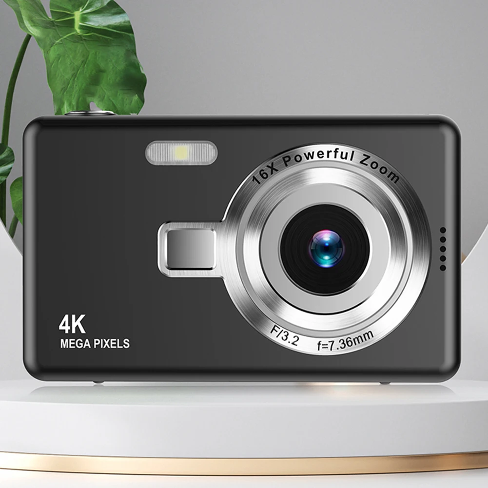 CCD 1080P Digital Camera 96MP Autofocus Vlogging Camera 16X Zoom Video Camcorder 2.4 Inch IPS Screen for Kid Adult Photography-6