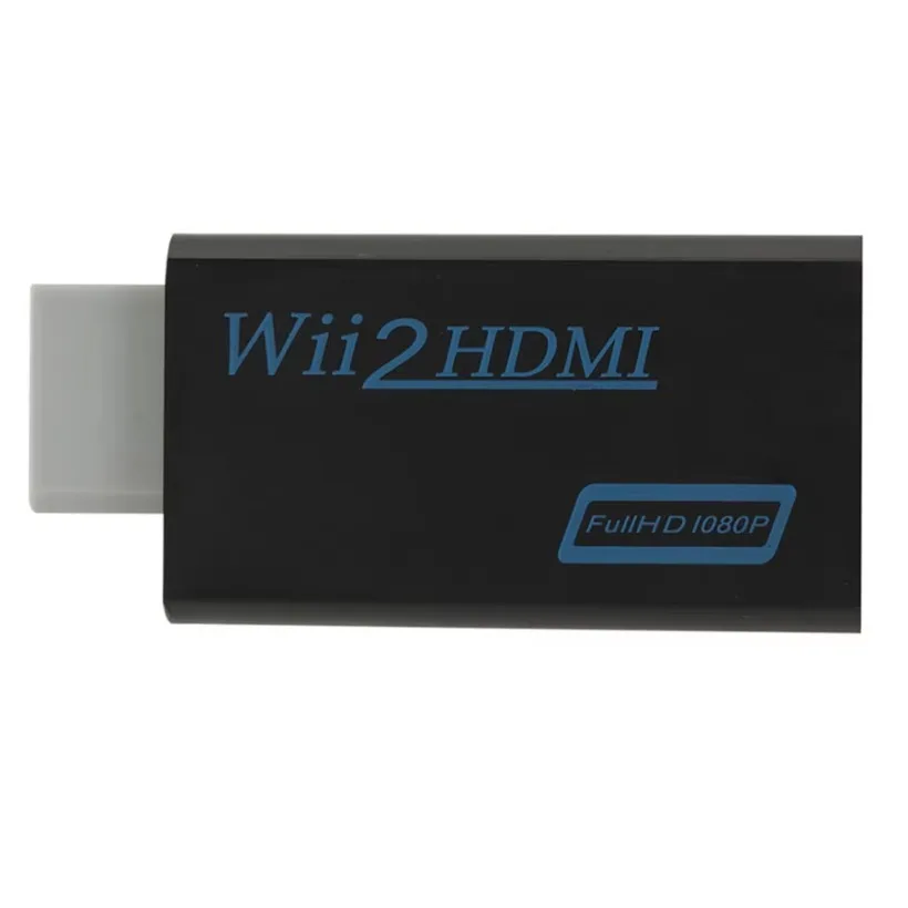 WII to HDMI Converter Full HD 1080P WII to HDMI Wii 2 HDTV ConverterWii To HDMI Adapter 3.5mm Audio for PC HDTV Monitor Display-6