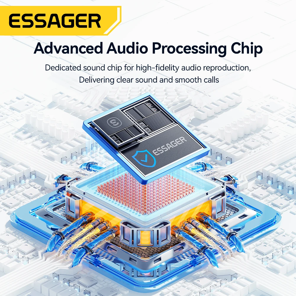 Essager External USB Sound Card To 3.5mm Mic Headphone Jack Stereo Headset Audio Microphone Adapter Speaker Interface For Laptop-5