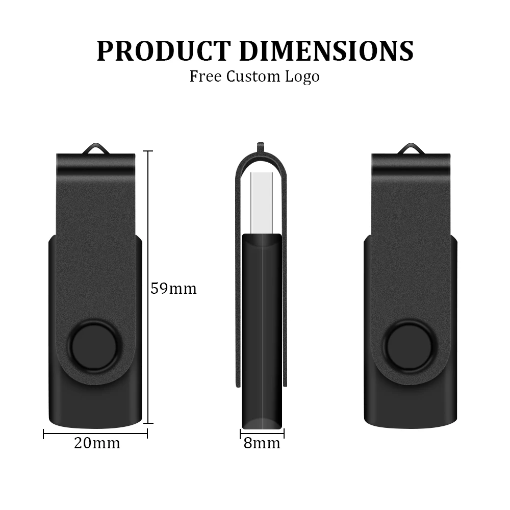 128GB USB 2.0 Flash Drive 64GB Pen Drive 16GB Pendrive 32GB Disk On Key USB Stick 4GB Memory Flash Disk Real Capacity Promotion-3