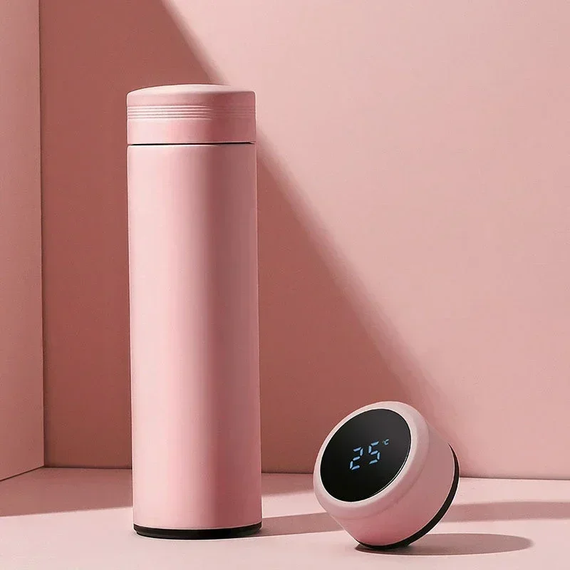 500ml Stainless Steel Thermos Bottle with Digital Temperature Display LED Intelligent Temperature Measurement Cup Vacuum Flask-5
