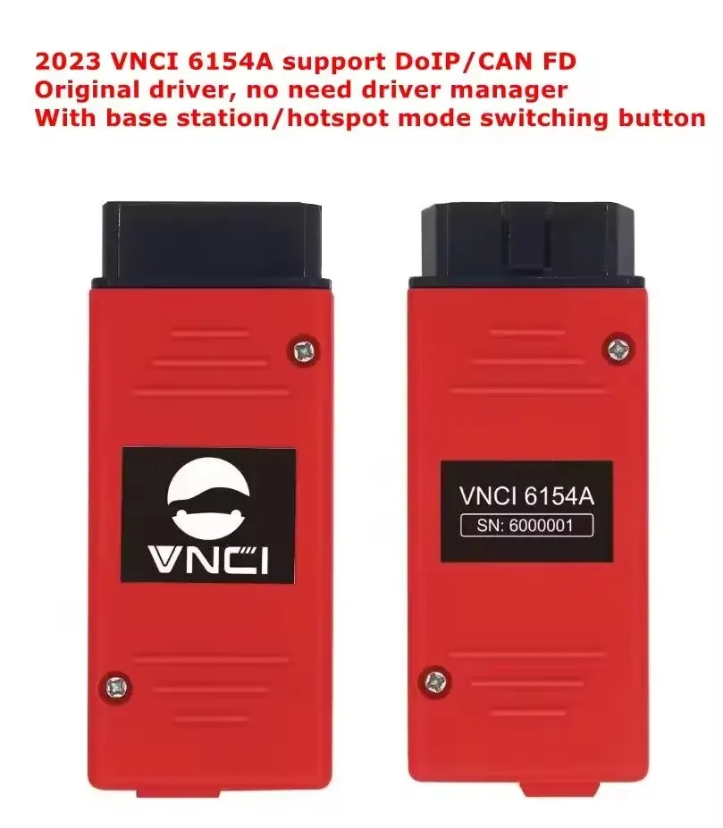 Car Diagnostic Tool For VNCI 6154A ODIS 11 Support Latest Version Software And CAN FD DoIP Protocol Original Function Drive SVCI-2