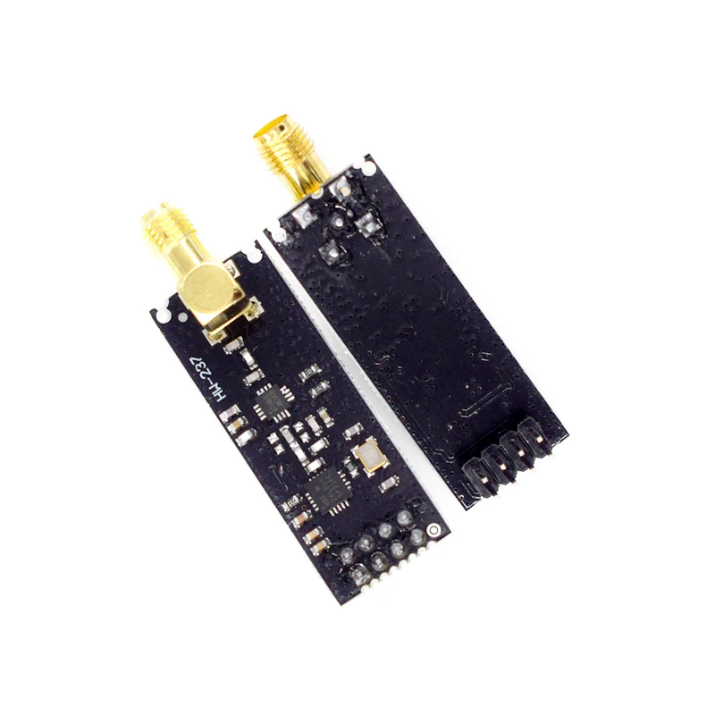 NRF24L01+PA+LNA Wireless Transceiver RF Transceiver Module 2.4G 1100m with Antenna and NRF24L01+ Breakout Adapter with 3.3V-5