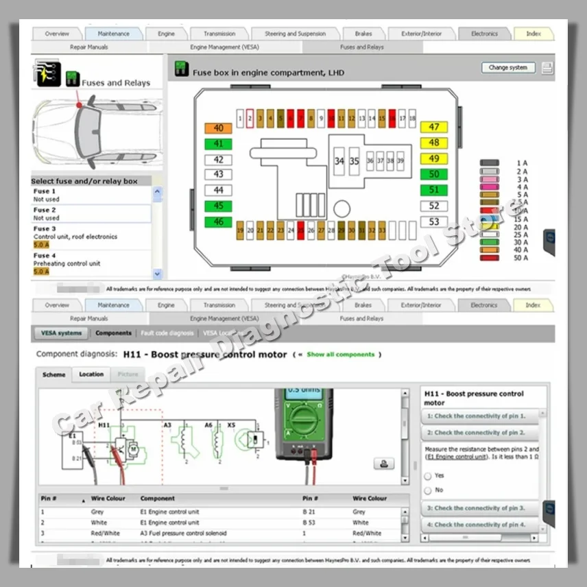 Latest Auto Data 3.45 Car Software + vivid HAYNES PRO 2018  AtrissStakis Technik  Workshop DATA  Multi languages  Windows 10-5