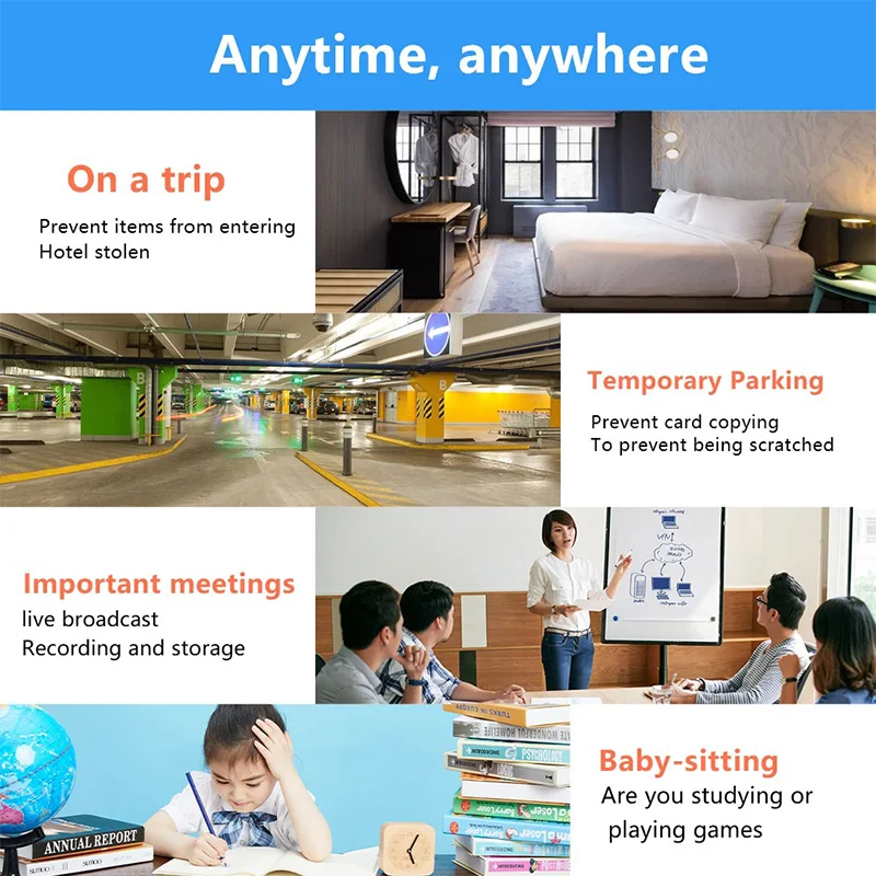 Full 1080P HD X5 Mini WiFi Camera Baby Monitor Home Security Camcorders IR Night Vision Motion Detection Wide Angle IP Cameras-6