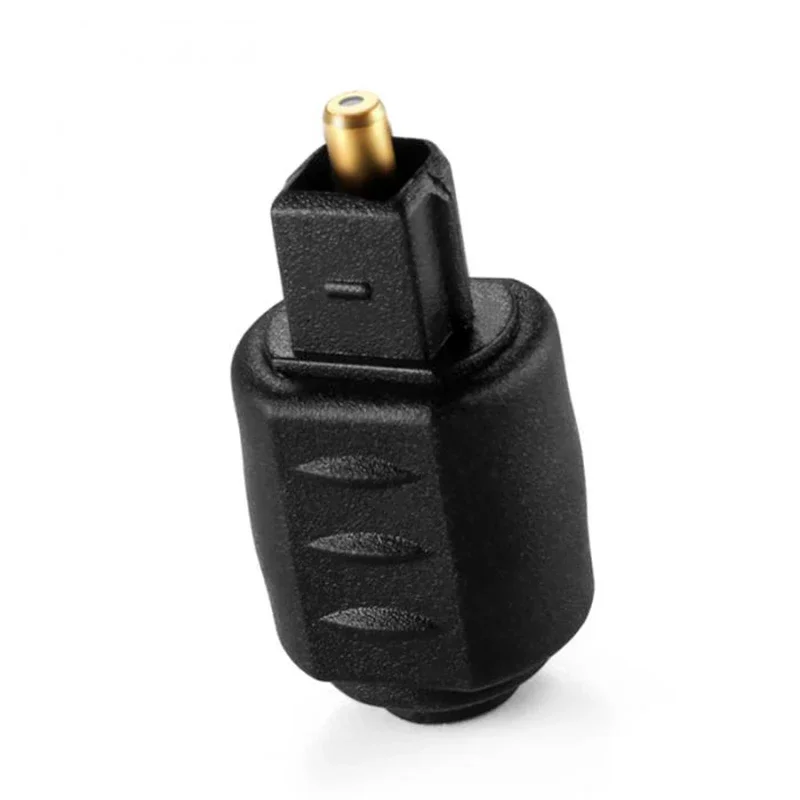 Mini Optical Audio Adapter 3.5MM Female Jack To Digital Toslink Male Plug for Amplifier Player DVD-3