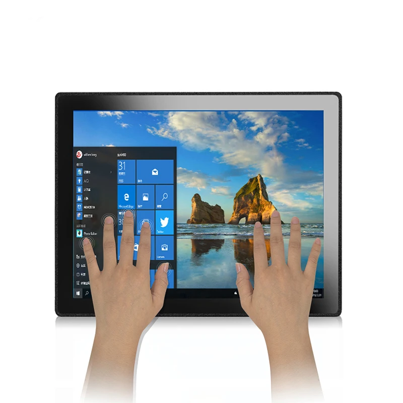 Industrial Grade Touch Screen Lcd Monitor 15.6 17 19 21.5 Inch TFT LCD Capacitive Touch Screen Monitor HDMI Interface-3