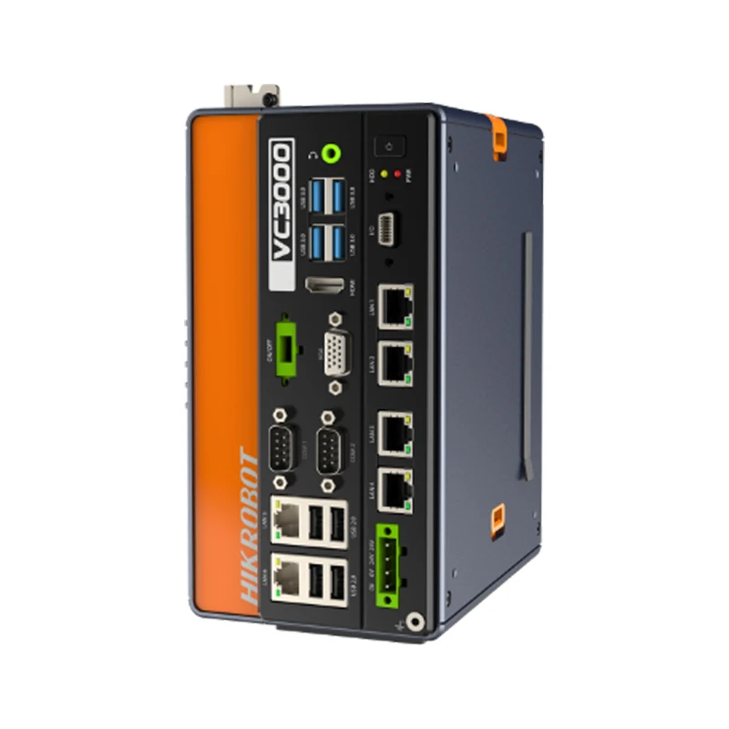 HIKROBOT MV-VC3303P-128G60 I3-8100 I3-8100 8GB+128G SSD+2T HDD Support 4xPOE Machine Vision Controller