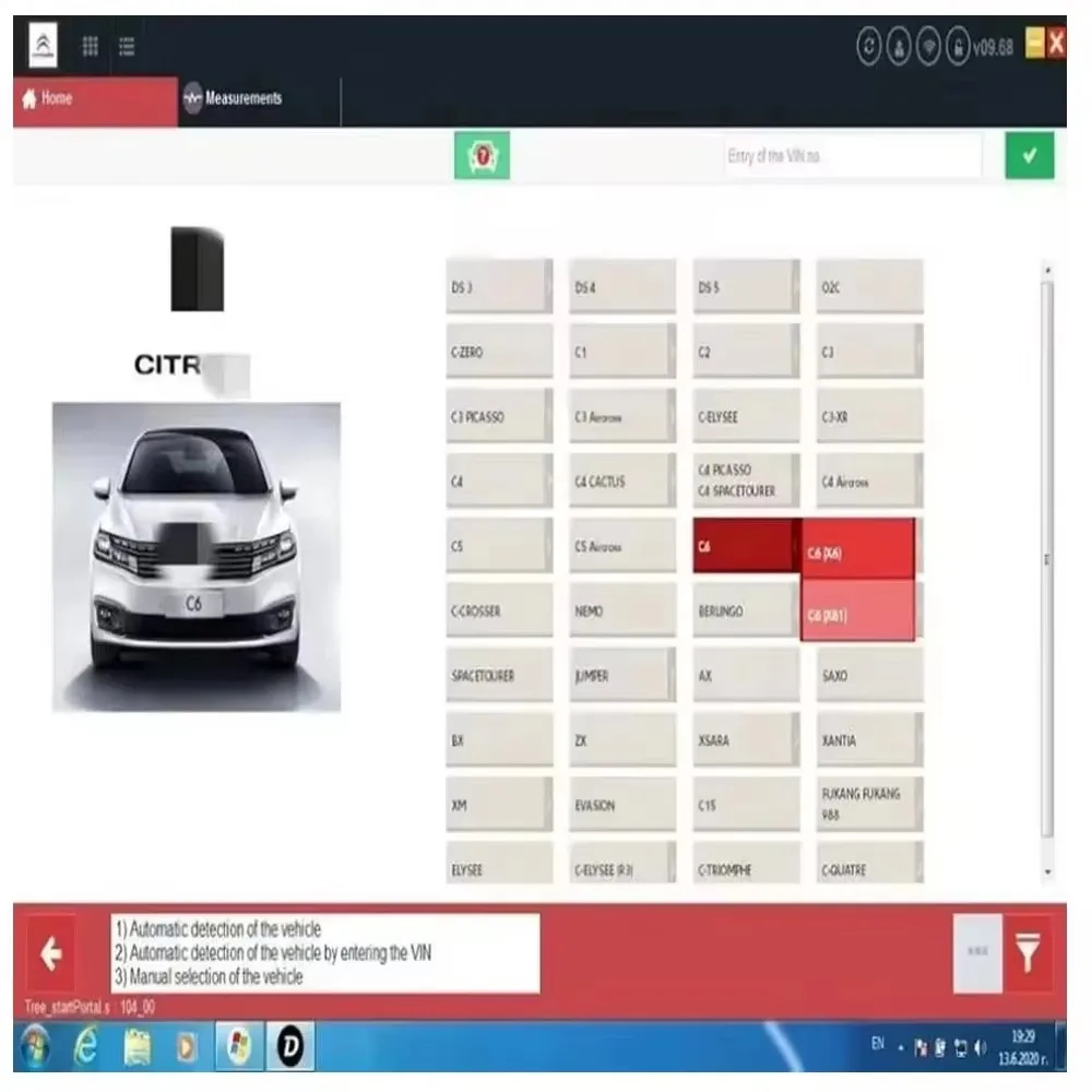 2024 Diagbox V9.91/V9.96 diagnostic Software Vm Version fully working For Peugeot Version For Citroen car software