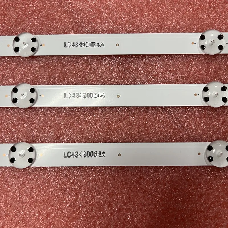 3pcs 7LED LED backlight strip for TV 43UJ651V 43UJ675V 43LJ624V 43LJ634V 43UJ701V 43UJ65_UHD_L EAU63673004 TV 17Y 43inch_A-6