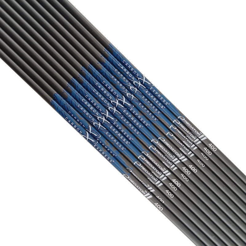Archery Pure Carbon Arrow Shafts  ID4.2mm/6.2mm Spine400-1000 Recurve Bow Hunting Shooting Accessories-2