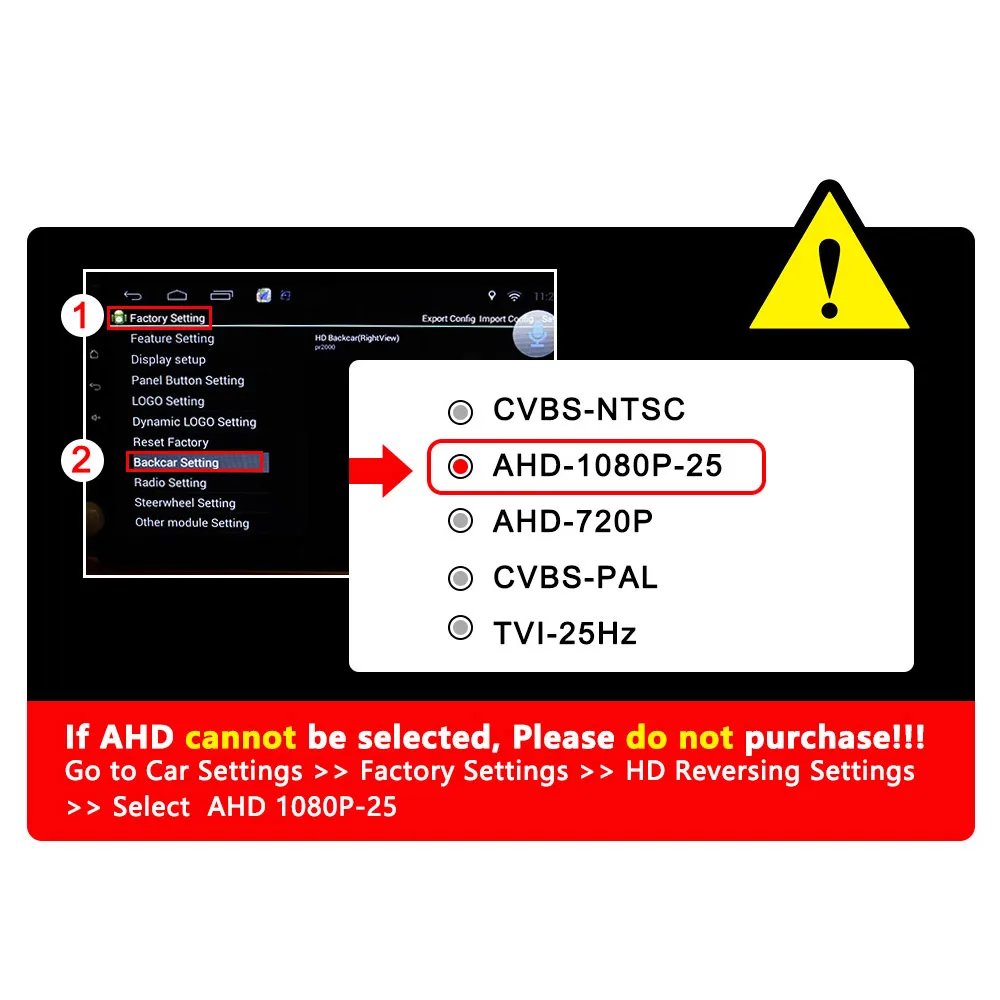 SMARTOUR Dynamic Trajectory Parking Line AHD 1080P Car Rear Universal Night Version View Reverse Backup Parking Track Camera-2