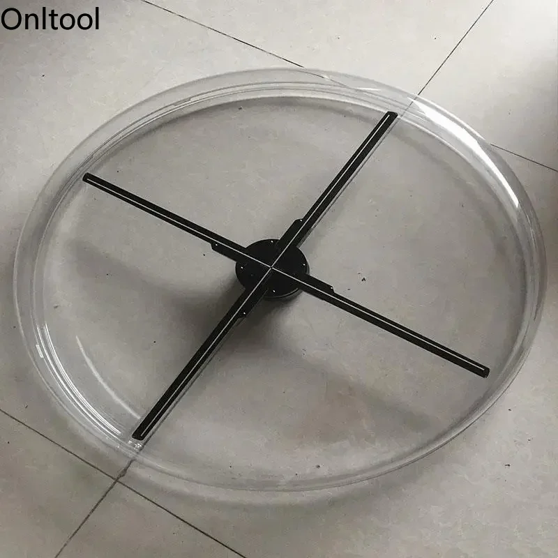 3D Fan Hologram Projector Protection Cover Hologram Projector Light Advertising Display Shell LED Fan Acyrlic Cover Bag-3