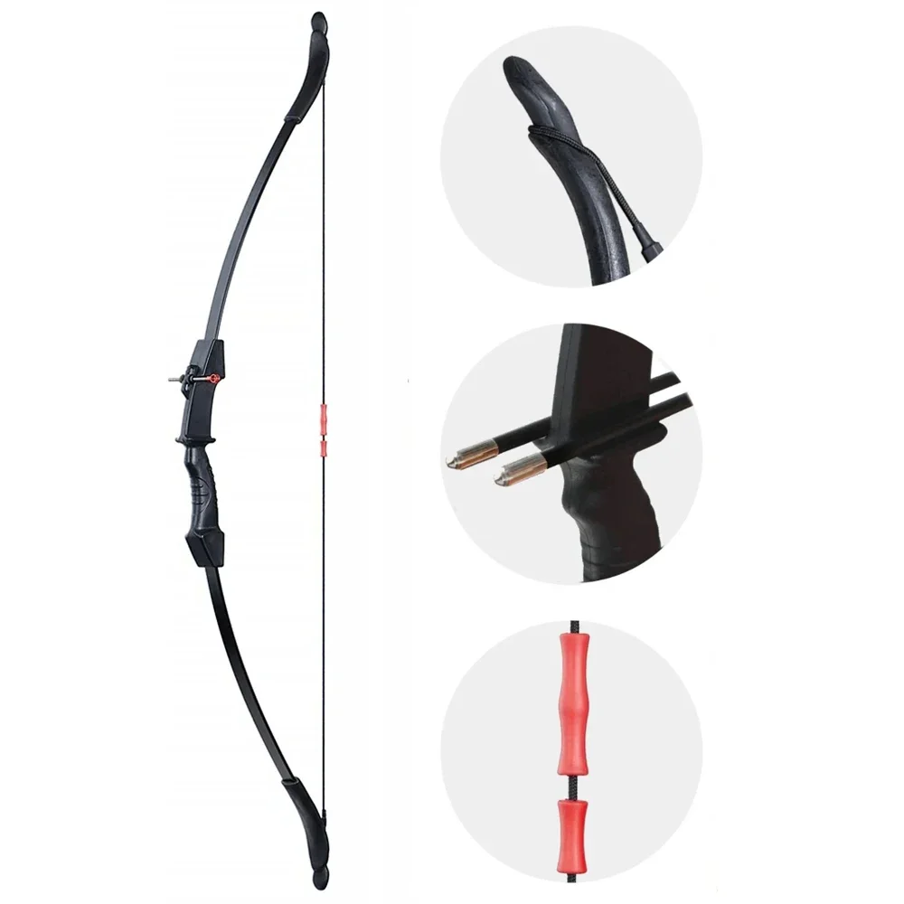 Toparchery Recurve Bow for Kids 12-15lbs Take-down Bow for Children Outdoor Shooting Game-4