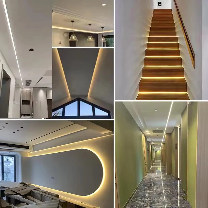 COB LED Strip 220V Switch ON/OFF with EU Plug 220V LED Strip Lights Waterproof Flexible Lamp Tape for Kitchen Home Room Decor-6