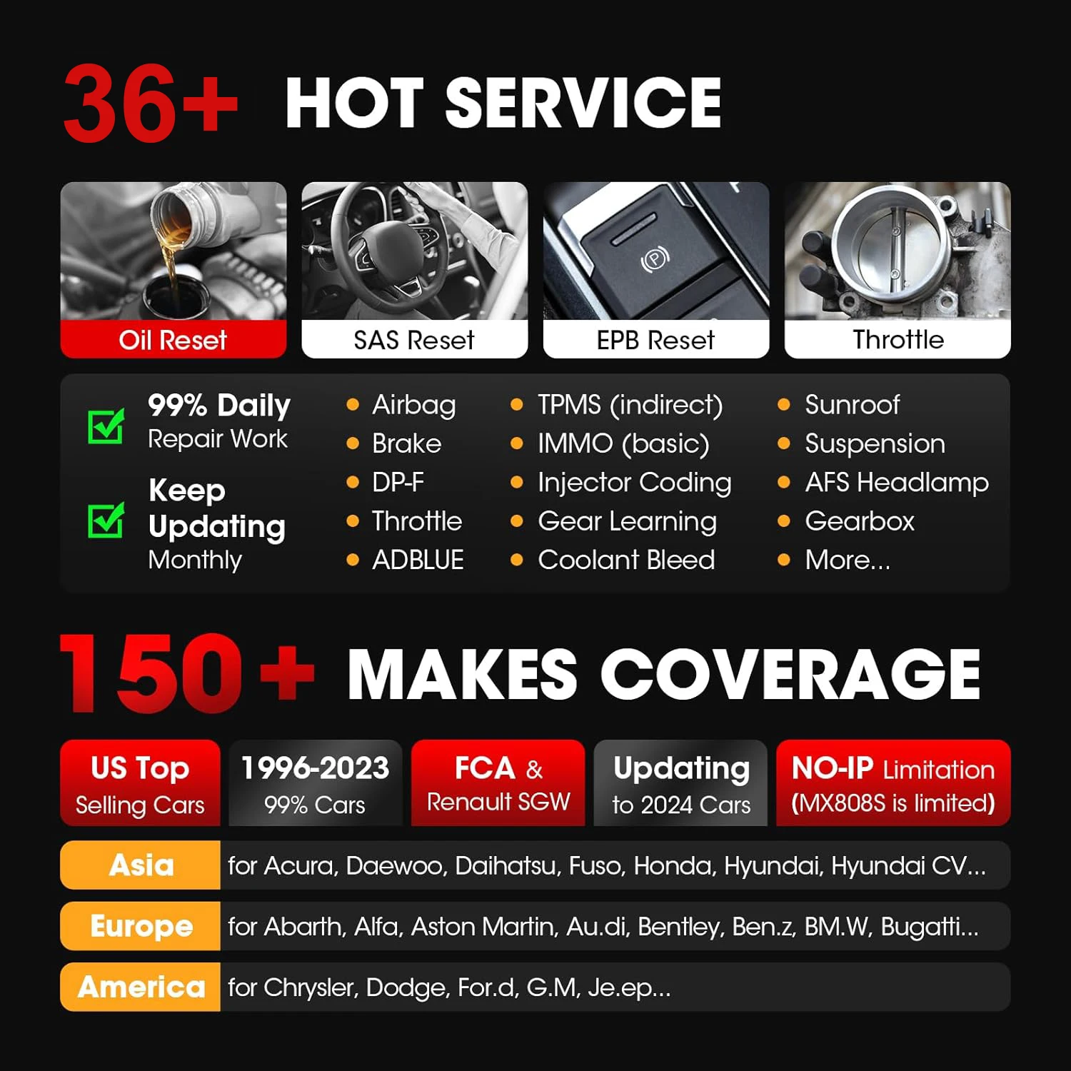 Autel MaxiCOM MK808K-BT MK808K BT Bluetooth OBD2 Scanner Same as MK808BT Pro Full Bidirectional Diagnostic Tools Code Reader-4