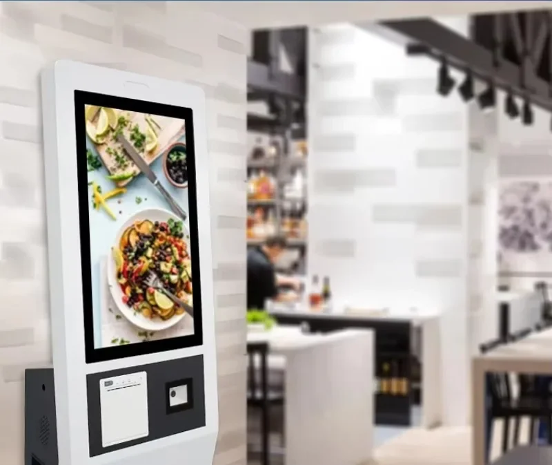 Payment Kiosks Touch Screen Kiosk 15.6 Inch 215. Inch Wall-mounted Pos Machine Self Ordering Payment terminal Kiosk Self Service-5