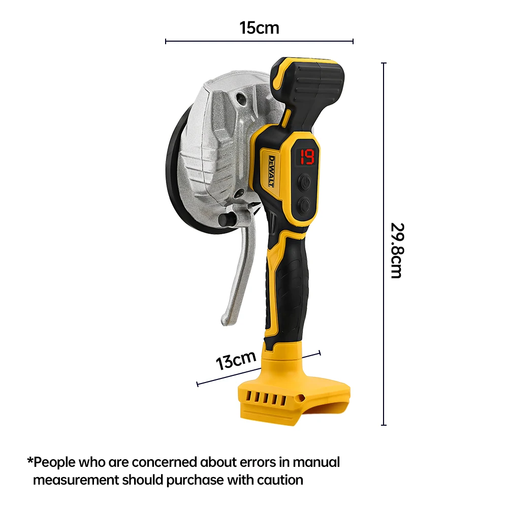 Dewalt 20V Battery Tiling Tiles Machine Tiles Vibrator Suction Cup 8 Gear Floor Vibrator Leveling Tile Installation Power Tools-6