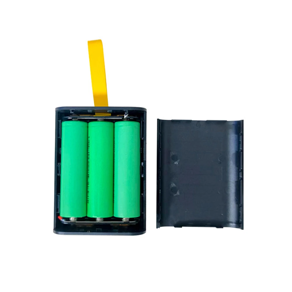 18650 Battery Charger Case Cool DIY Power Bank Box Fast Charging Case With Night Light Charging Power Bank Case Without battery-6