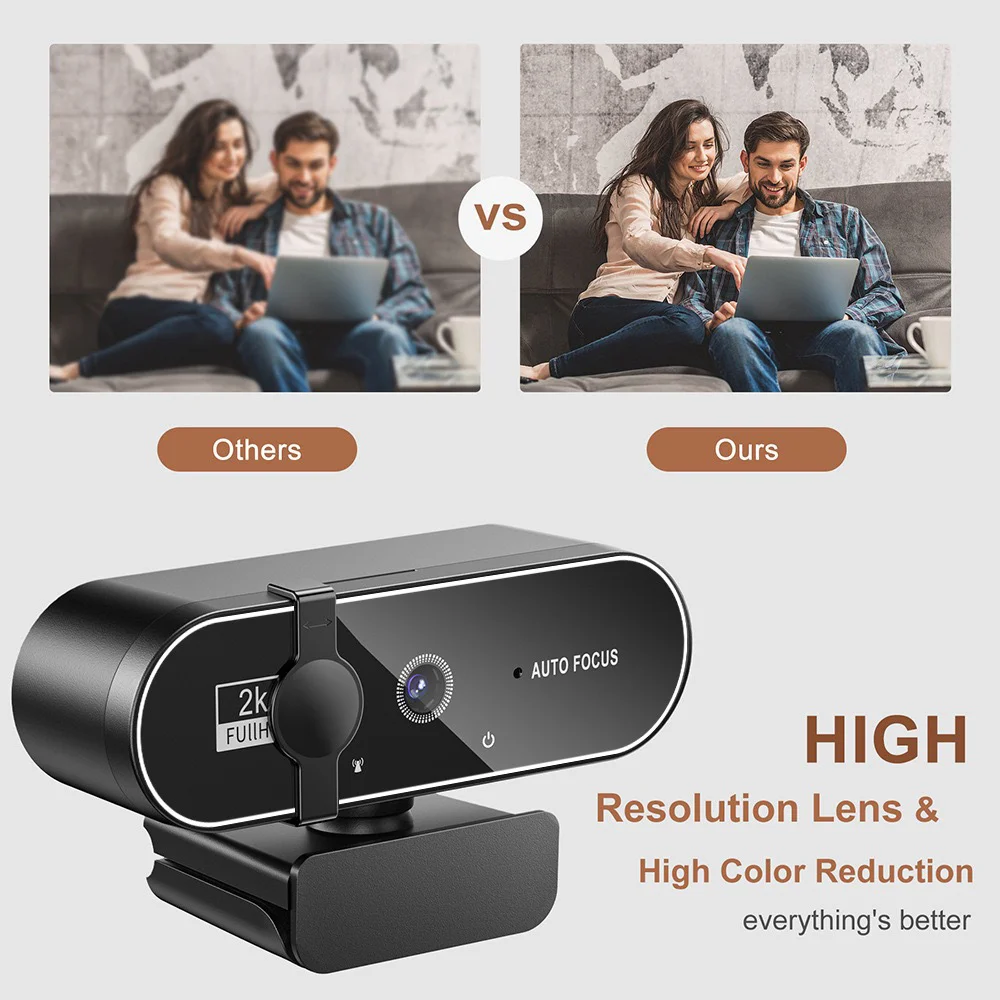 Xiaomi 1080P Mini Camera 4K Full HD Webcam Microphone 30fps USB Web Camera For Auto Focus PC Laptop Video Shooting Camera Mijia-4