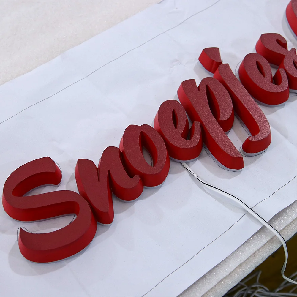 outdoor signage custom 3d led channel backlit illuminated luminous letter sign-5