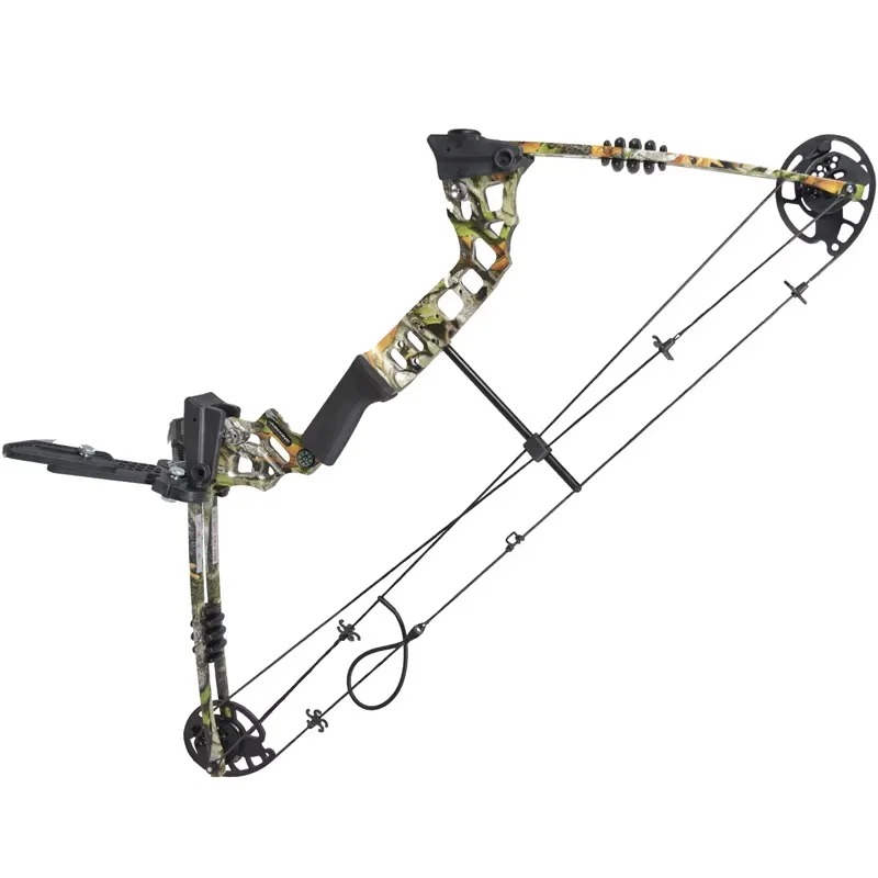 Archery Compound Bow Set RH and LH 20-70 lbs Draw Weight Adjustable for Adults Outdoor Hunting Bow Kit for Beginner-3