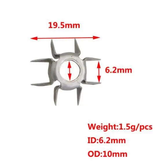 ID 6.2mm Arrow Head Sleeve Convert to Hunting Broadhead  Steel Fixture-3