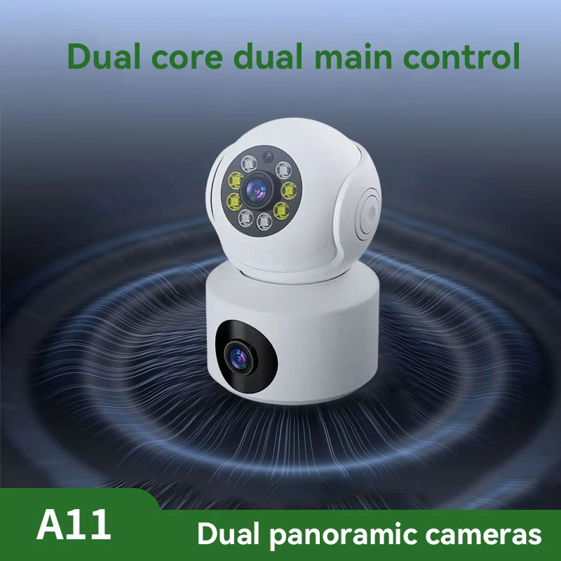 Xiaomi Dual Lens 360°Rotatable Camera 4K WiFi Surveillance Auto Tracking 2 way Audio Night Vision Monitor Smart Home Mini Camera-6