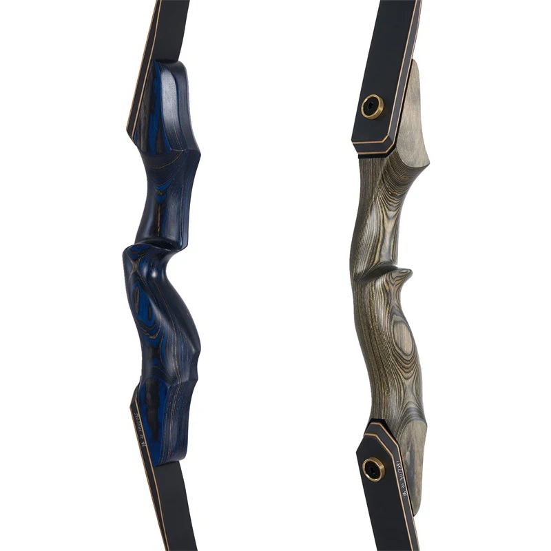 Archery 60in Left/Right Wooden Hunting Bow Traditional Recurve Bow Laminated Craft Longbow For Outdoor Shooting Hunting Gifts-4