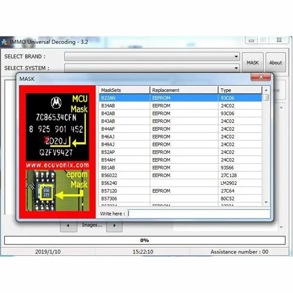 IMMO Universal Decoding 3.2 with free keygen Car diagnostic software link 32GB USB 2021 Hot Sell EcuVonix 3.2 Unlimited Crack-2