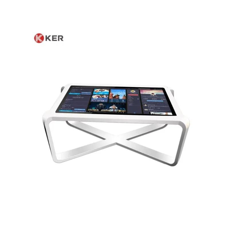 43" 49" 55" Interactive Lcd Touch Game Table Lcd Multifunction Self Service Kiosk