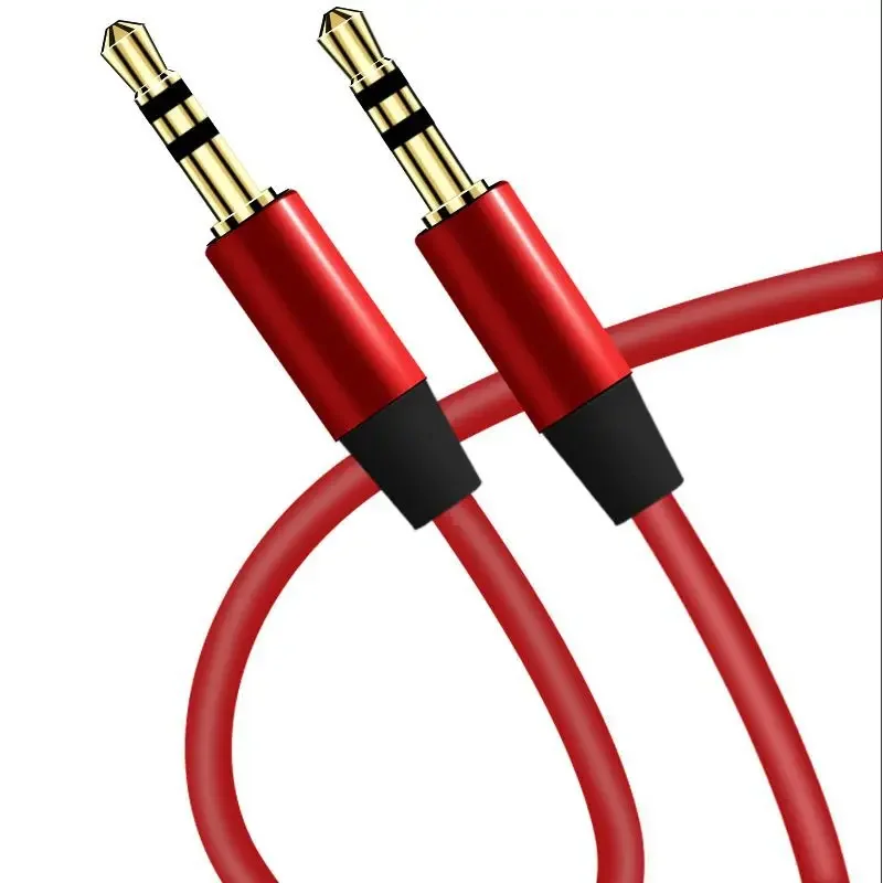3.5mm Jack Audio Extension Cable Gold Plated 3.5 mm Male to 3.5mm Male Aux Cable for Car Xiaomi Headphone Speaker Auxiliary-5