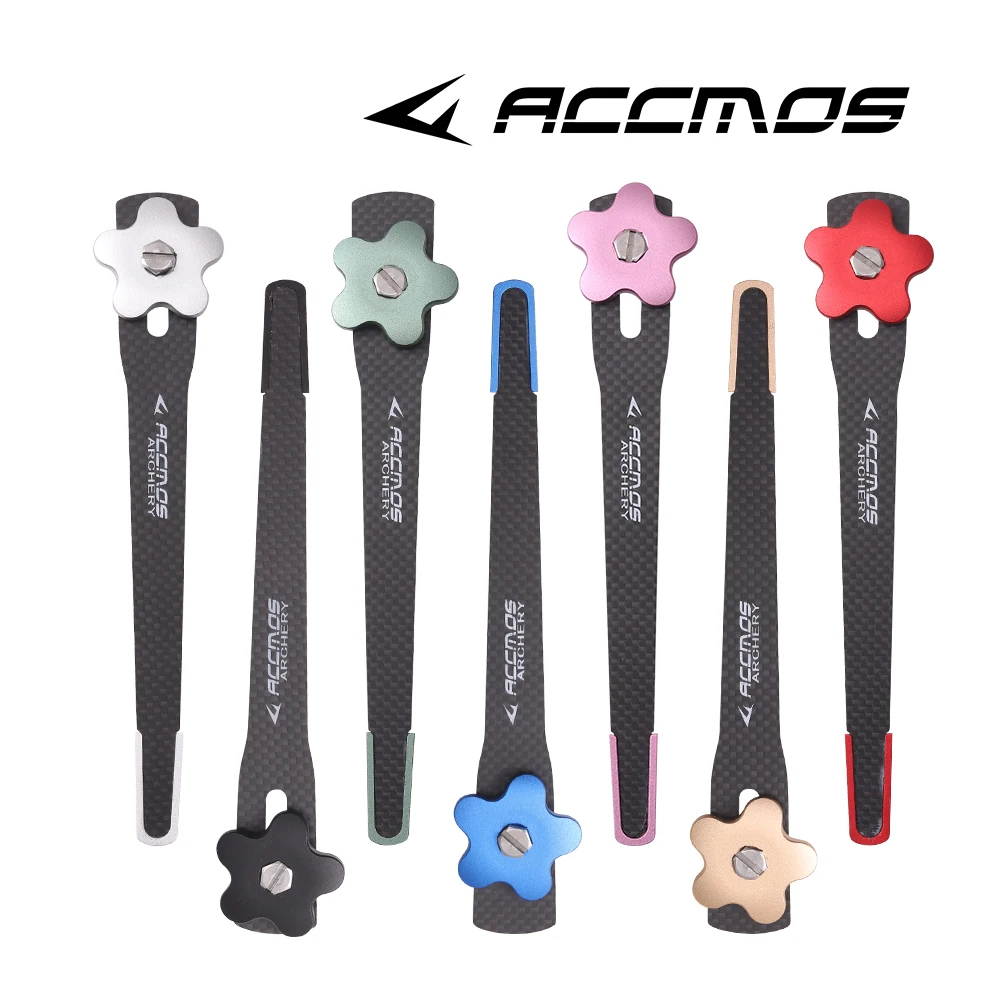 Accmos Archery  Adjustable Bow Clicker Carbon Fiber For Recurve Bow and Arrow Clicker Accessories-5