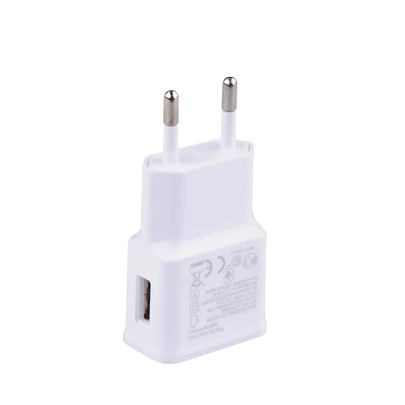 Dual USB Plug Power Supply Charger 5V 2A Universal Fast Charging Adapter US EU Plug Travel Portable Dual Power Adapter For Phone-2