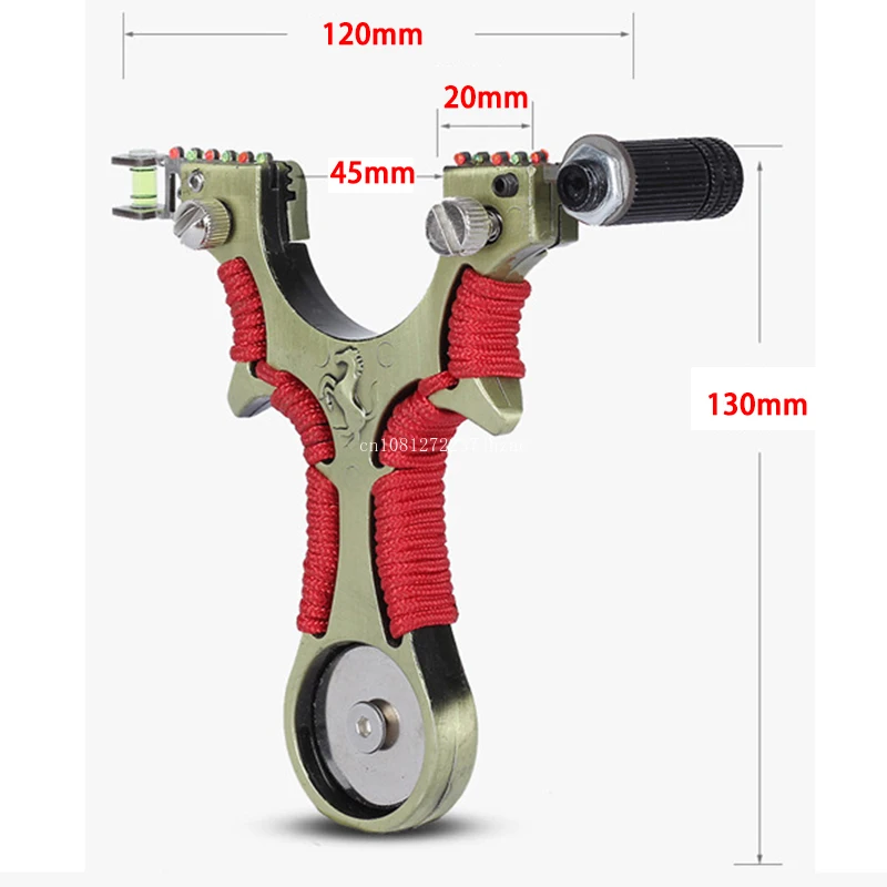 Strong Magnetic Slingshot with Compass Laser Slingshot High-precision Sling Professional Shooting Slingshots Catapult-5