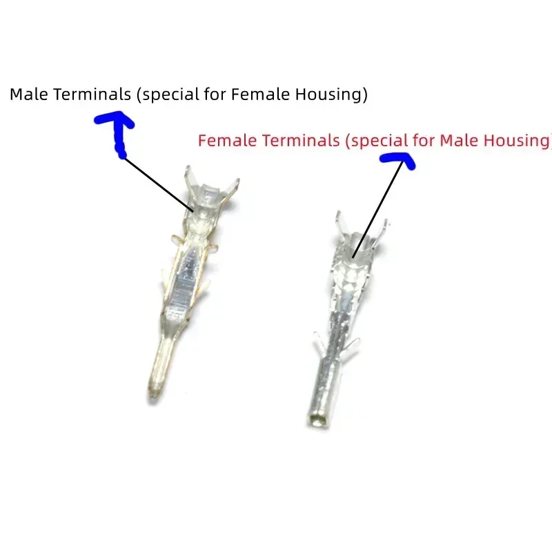 10Set Molex 3.0mm Plug-in Male Female Housing Terminals Connector   2*1/2/3/4/5/6/7/8/9/10/11/12P MX3.0mm Double Row Connector-6