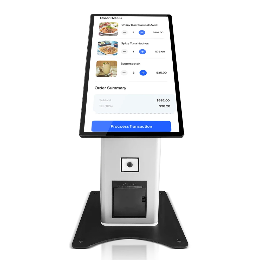 21.5-Inch Desktop Self-Service Check-In Self-Registration Kiosk Hotel Check-In Kiosk With Software-6