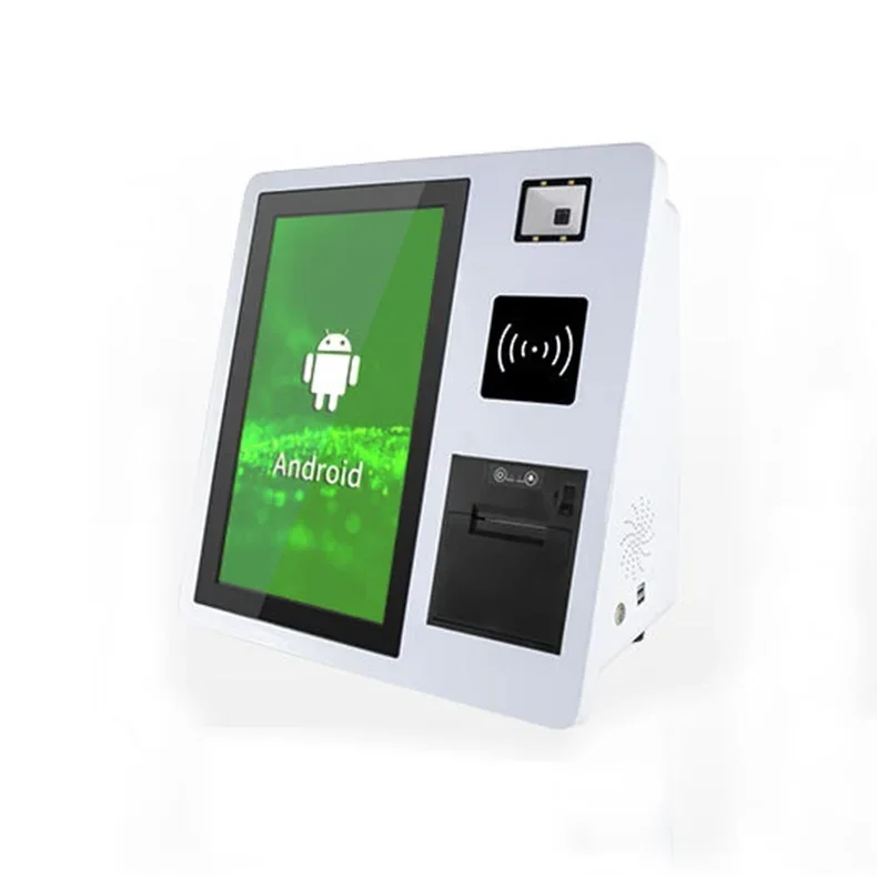 fast food self service order restaurant 21 24 27 32inch touch screen cashless POS payment terminal kiosk floor stand machine-4