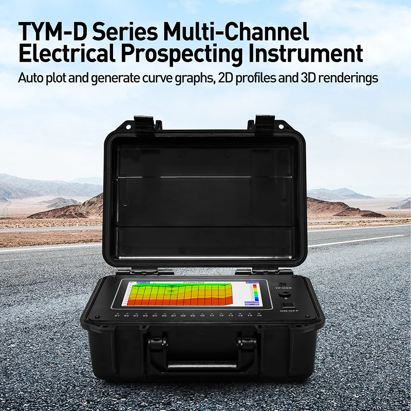 16 Channels Water Detector Underground TYM-D Series Borehole Drilling Geophysics Ground Water Detection Machine-3