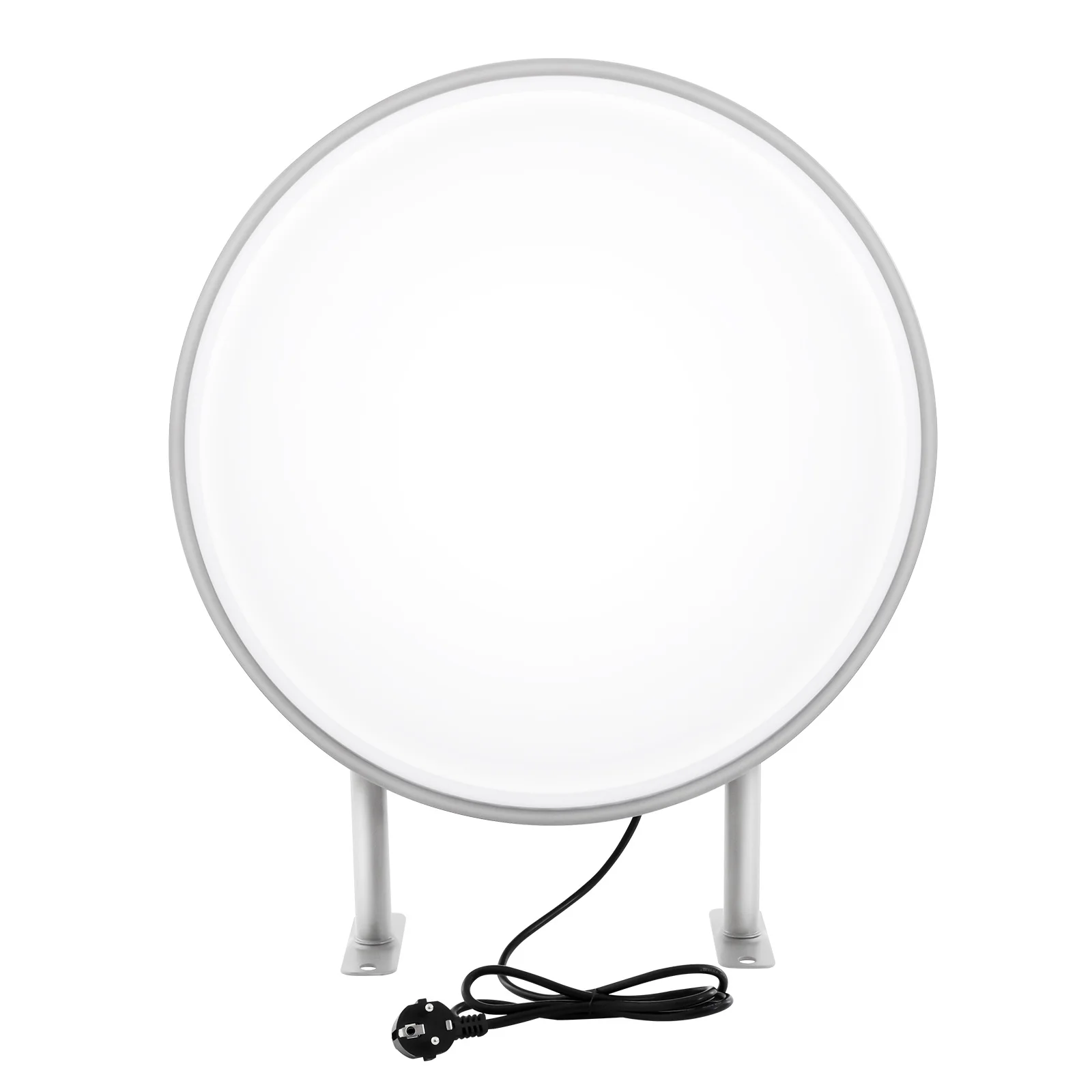 20/24Inch Round Light Box Signage,LED Light Box Double Sided , Waterproof Advertising Projecting Sign Advertising Light Box-6