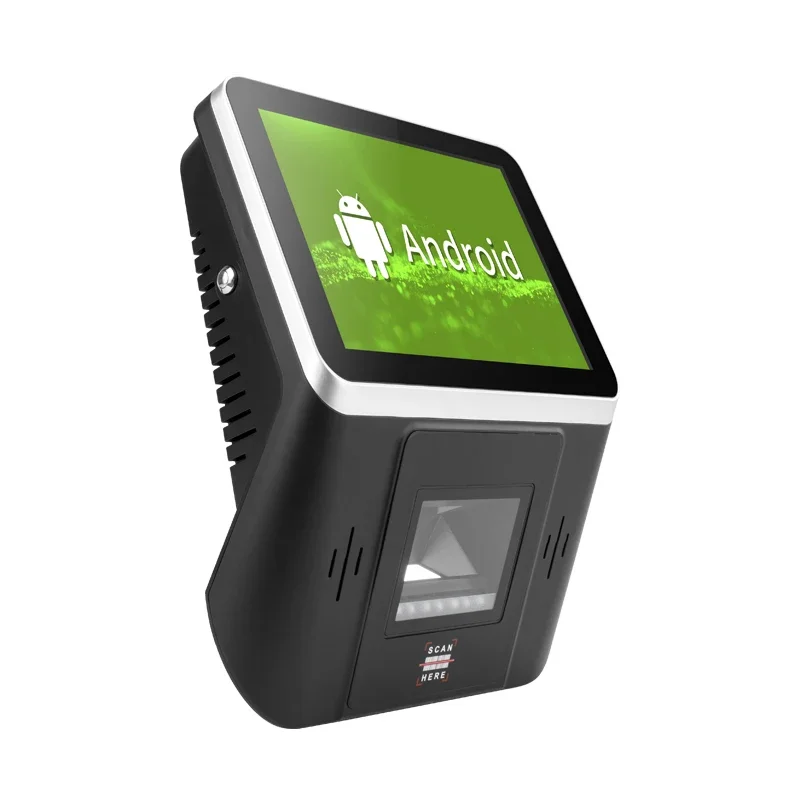 Android windows self service queue management system all in one touch screen  bank hospital ticket dispenser quiosqu kiosk-5