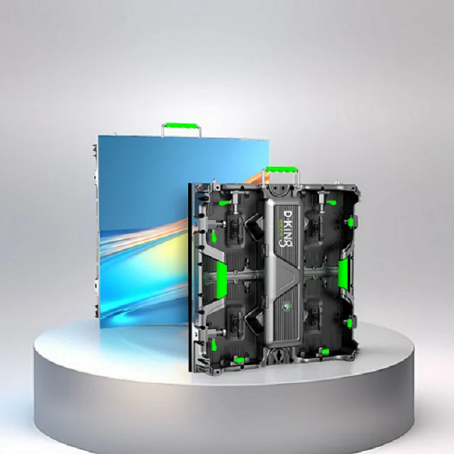 Indoor P3.91 500*500mm HD ledwall display for rental led background screen-2