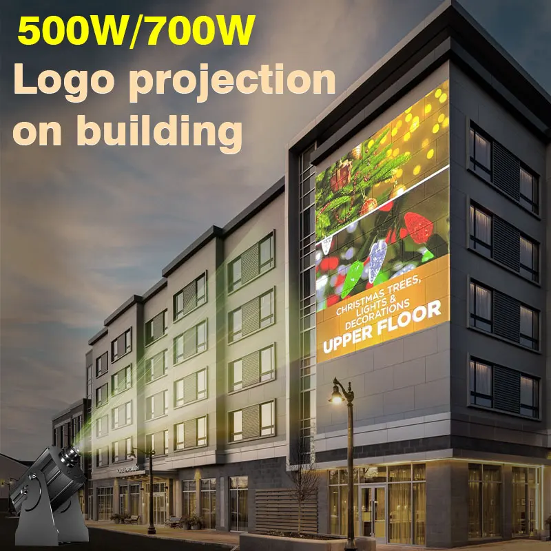 500w 700w super giant higher powerful advertisment logo projector for commercial promot and brand diplay from long distance