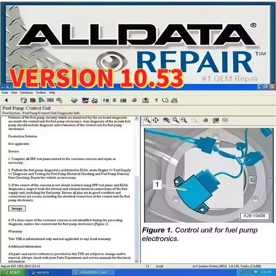 2025 HOT Sale! Alldata Repair Software 10.53 All Data Automotive Tech Latest Offline Software Autodata 3.45 atsg 2017 Send Link-4