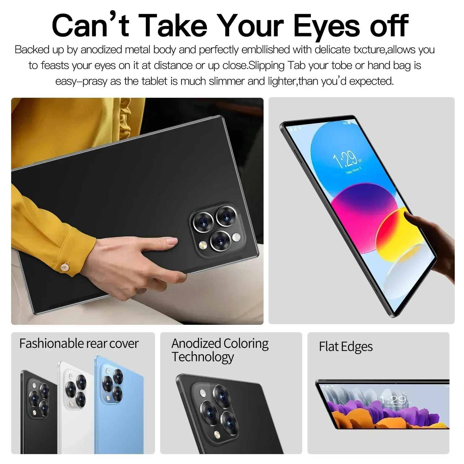 2025 Original XioaMi Pad 15 Pro Tablet Android14 Snapdragon888 11Inch HD 22GB+2TB 20000mAh 5G Dual SIM Bluetooth WiFi GPS Tables-2