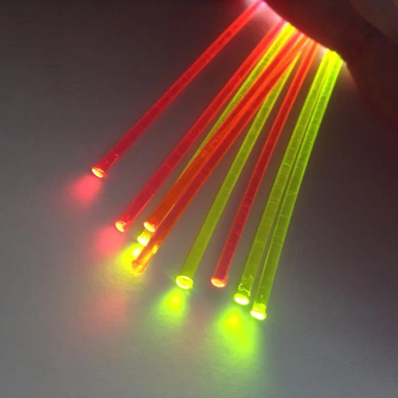 50cm 1mm 1.5mm 2mm 3mm Fiber Optic Bow Sight Replacement Pins Compound Bow Archery Accessories Red Green Slingshot Hunting Fiber