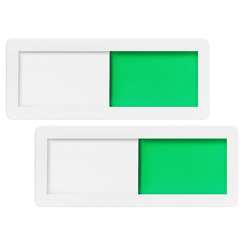 2 Pcs ID Plate Available Sign Office Vacant Privacy Signage Meeting Room Occupied Conference Door Not Disturb Slide-3