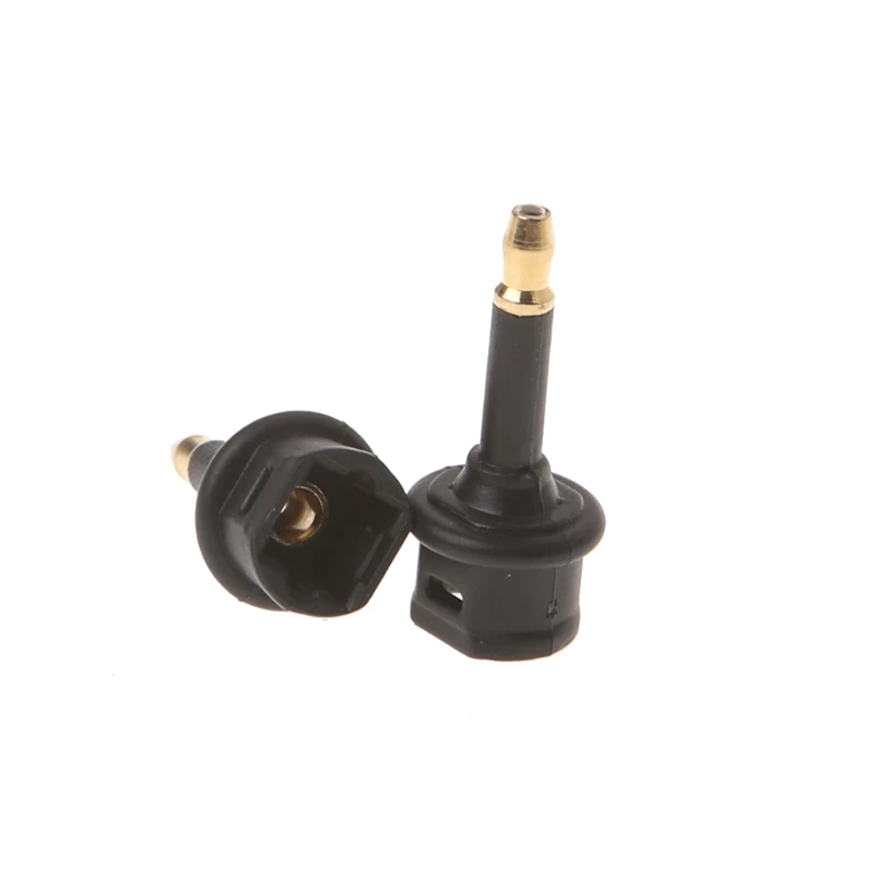 2 Pcs Toslink Female To 3.5mm Male Mini Plug Digital Optical Adapter Conve-6
